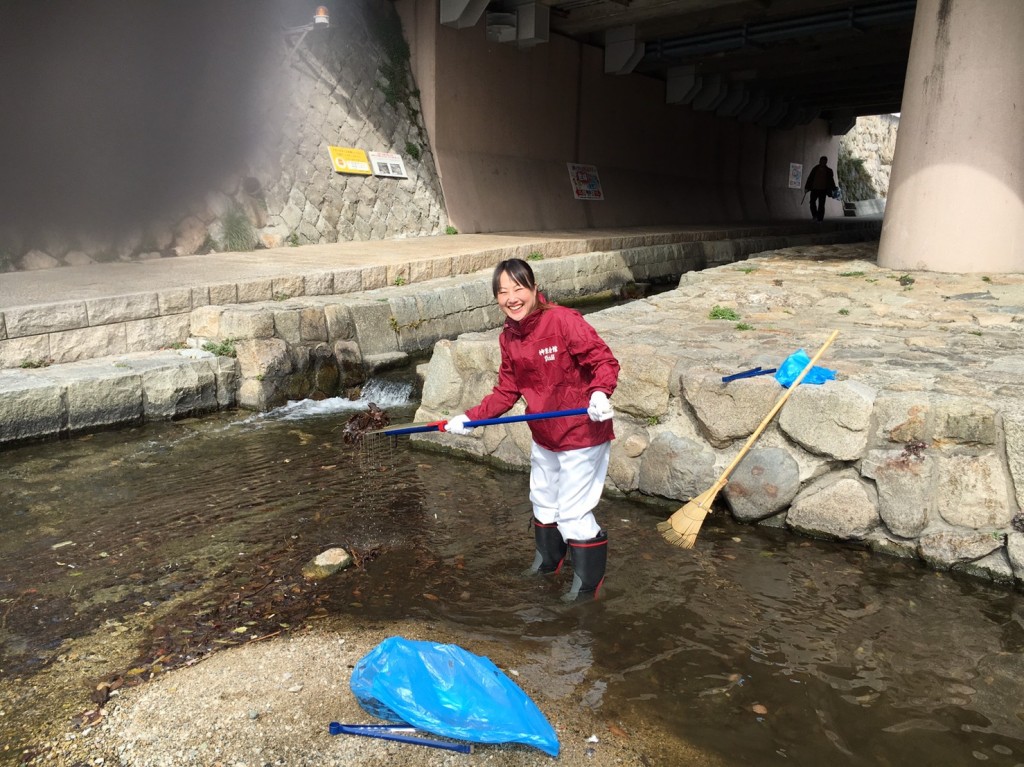 「ワクワクします～」と言ってただけあって、最高の笑顔です。