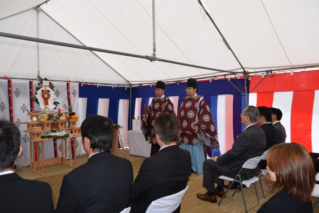 『東灘 神東会館』　地鎮祭